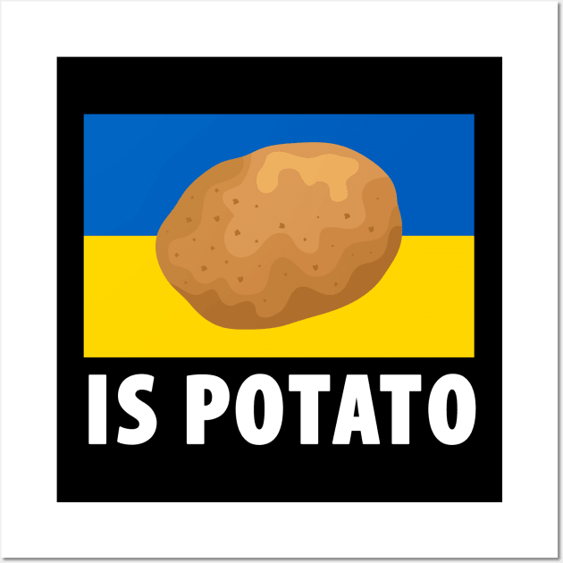 Is Potato Wall Art by UniqueBoutiqueTheArt